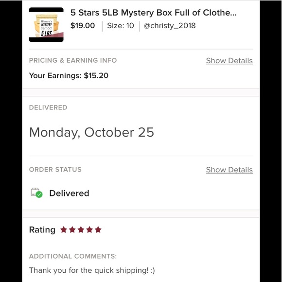 5 Stars 5LB Mystery Box Full of Clothes/goodies /treasure 30 dollars - Picture 9 of 10